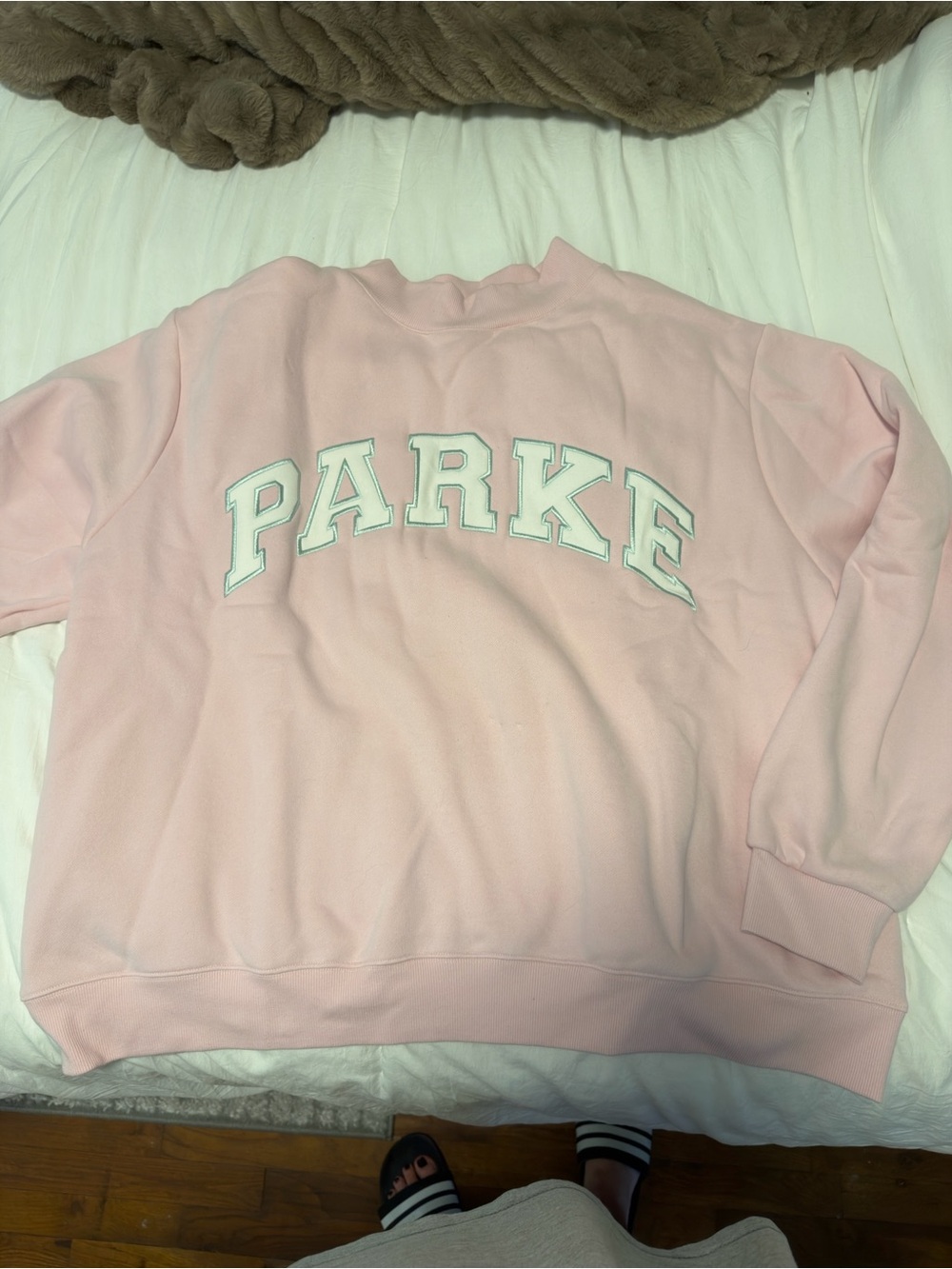 PARKE - sprinkle mockneck